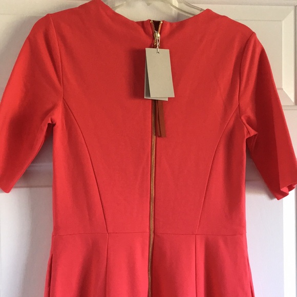 NWT Boden color block ponte full skirt midi dress M 8 - Picture 8 of 16